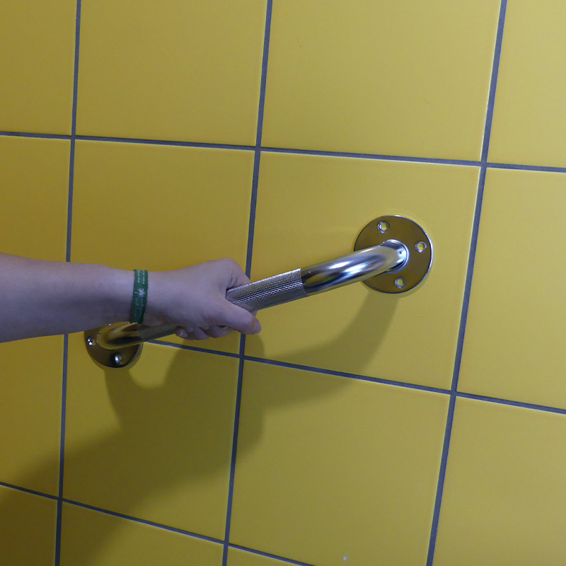 Barre d'appui acier chromé – Image 8