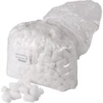 Boules de coton hydrophile
