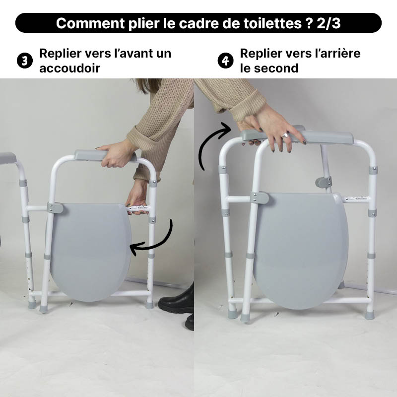 Cadre de toilettes pliant Groenland – Image 9