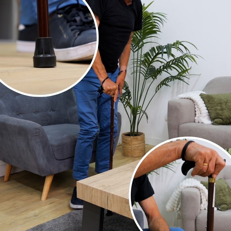 Canne design en aluminium pliante ou fixe – Image 18