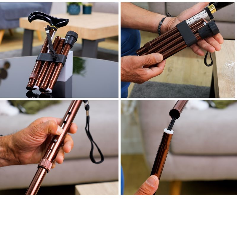 Canne design en aluminium pliante ou fixe – Image 17