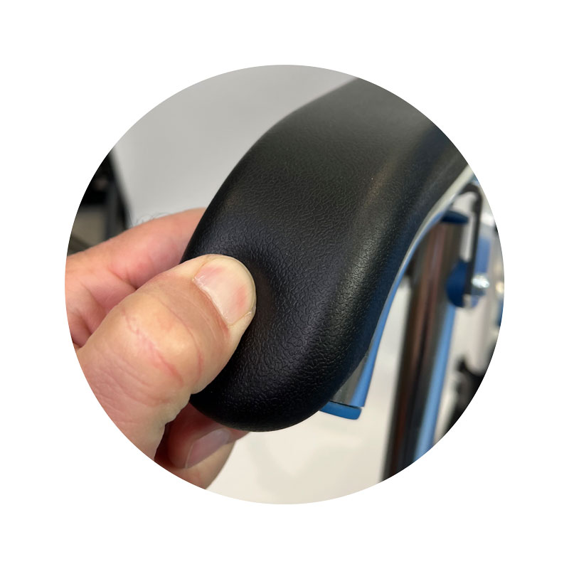 Chaise douche mobile pliante Minorque – Image 4