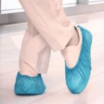 Sur-chaussure CPE bleue visiteurs