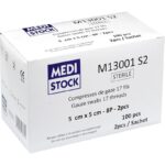 Compresse de gaze en sachets de 2