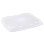 Couvercle pour plateau 3 compartiments