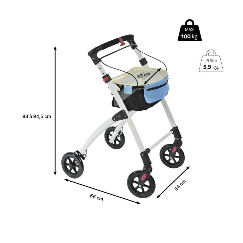 Rollator d'intérieur Neo Indoor – Image 12