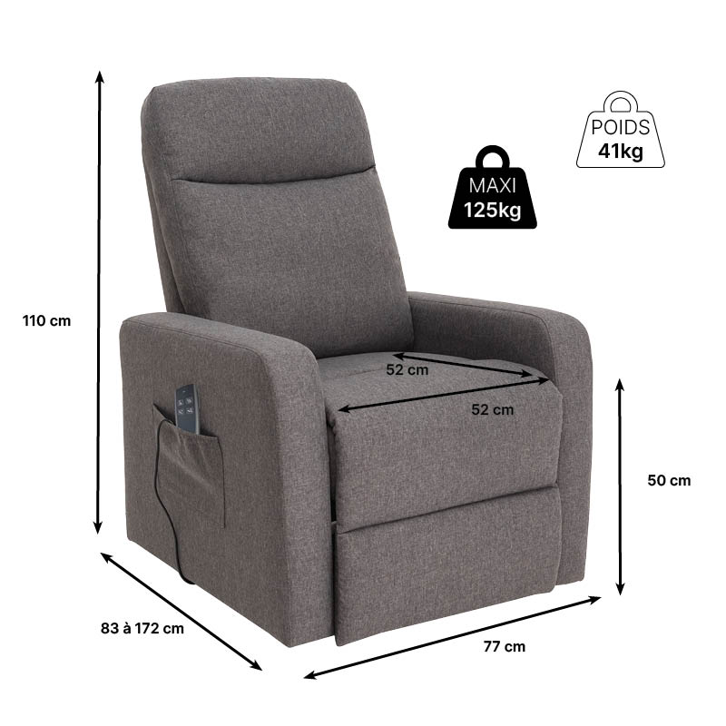 Fauteuil releveur Mint 1 ou 2 moteurs – Image 6