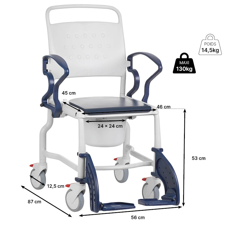 Fauteuil douche/WC Bonn – Image 2