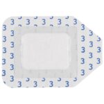 Film transparent avec compresse stérile