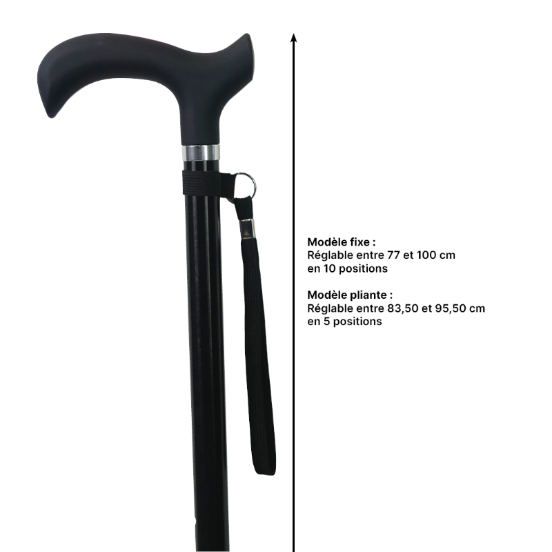 Canne design en aluminium pliante ou fixe – Image 16
