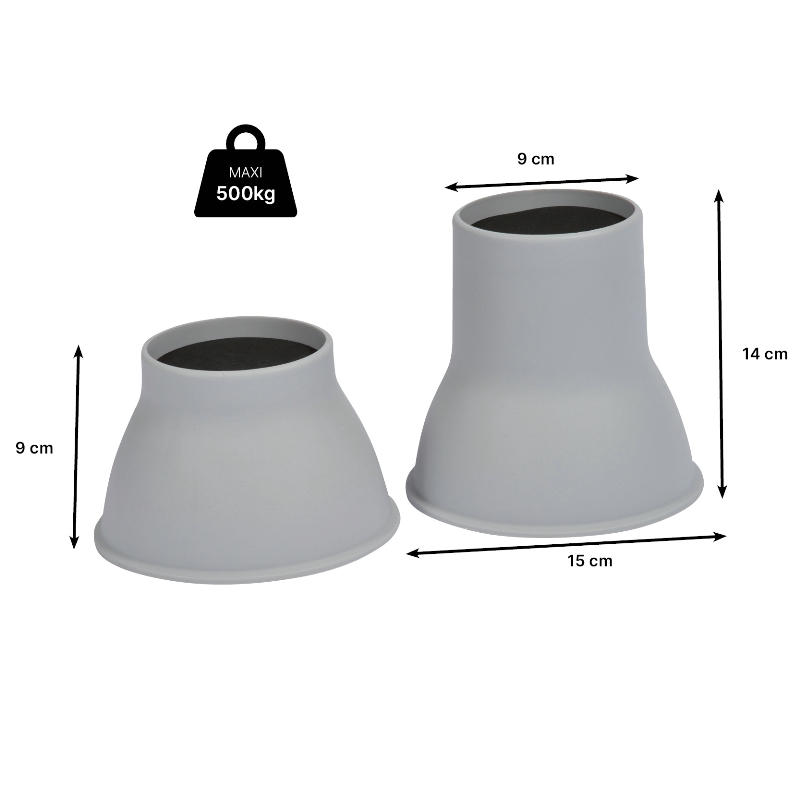 Jeu de 4 surélévateurs – Image 5