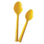 Lot de 12 cuillères plastiques