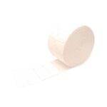 Lot de 2 rouleaux de 500 tampons de ouate de cellulose