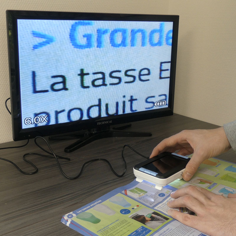 Loupe électronique portable Memorys – Image 2