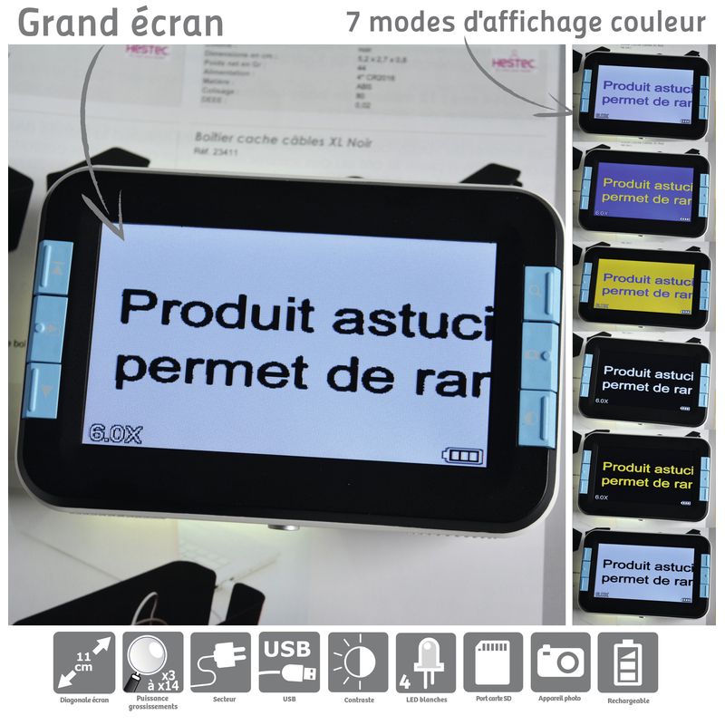 Loupe électronique portable Memorys – Image 4