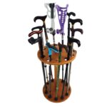 Porte 12 cannes bois