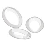 Rebords anti-débordement pour cuillère