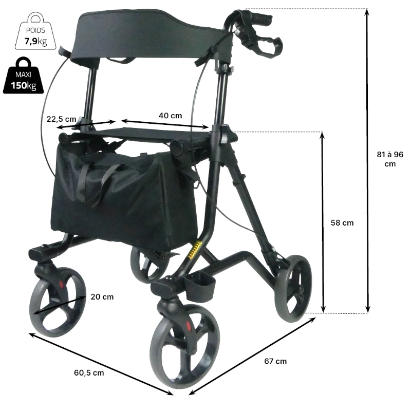 Rollator Neo Strong – Image 3