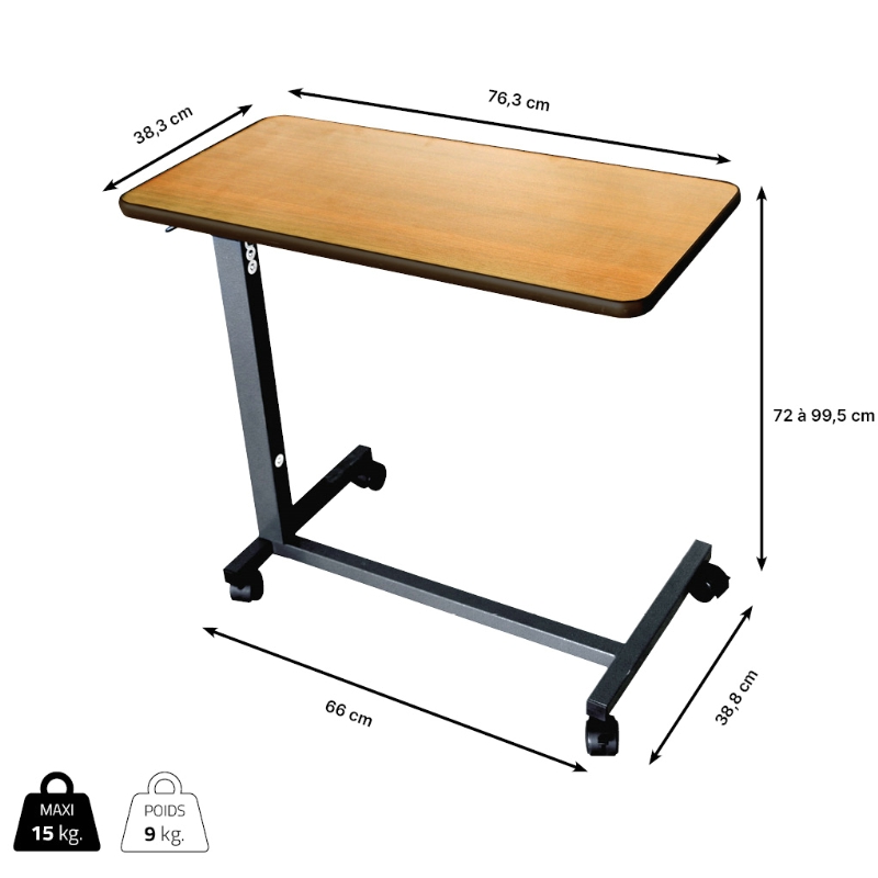 Table de lit Simplex Lift – Image 3