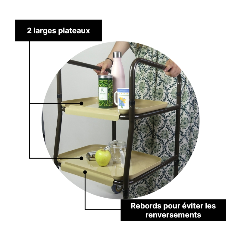 Desserte de table roulante – Image 2